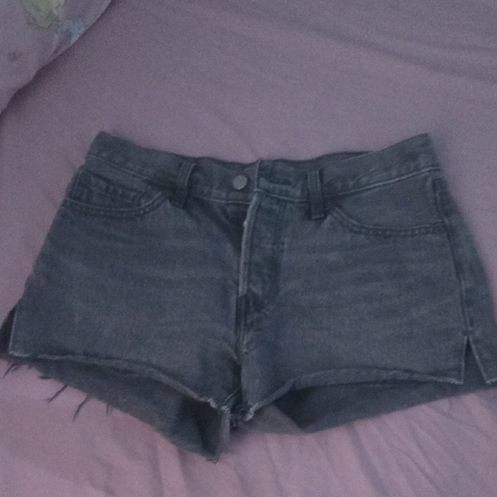 Levi's Dark Gray Jean Shorts